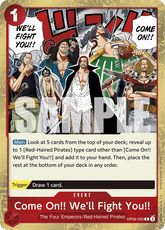 Come On!! We'll Fight You!! - ONE PIECE CARD GAME - MoxLand